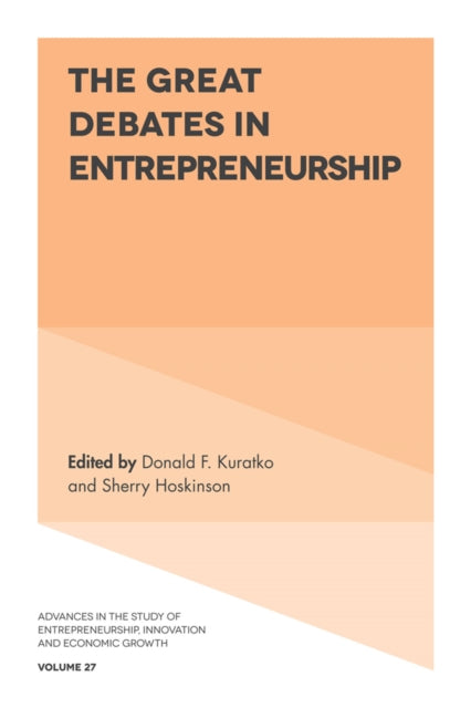 Book cover of: Great Debates in Entrepreneurship. By: Donald F. Kuratko