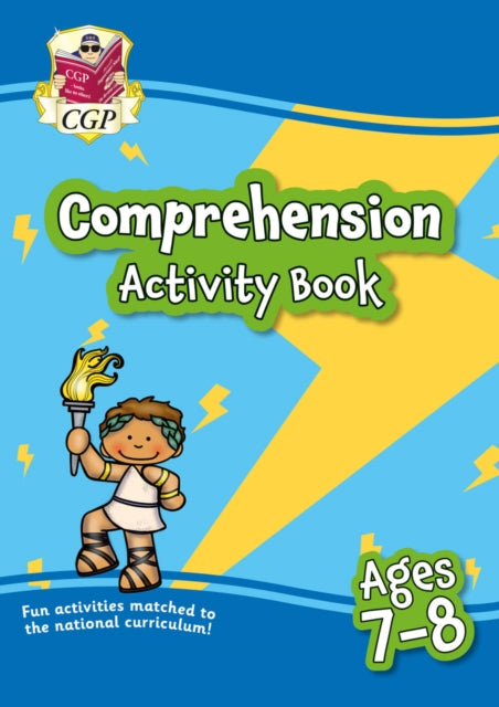 Book cover of: English Comprehension Activity Book for Ages 7-8 (Year 3)