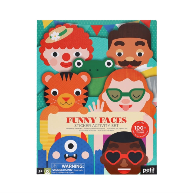 Book cover of: Sticker Activity Set: Funny Faces