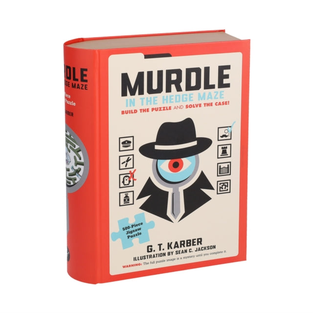 Book cover of: Murdle in the Hedge Maze 500-Piece Jigsaw Puzzle