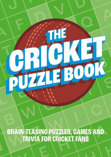 Book cover of: Cricket Puzzle Book. By: Summersdale Publishers