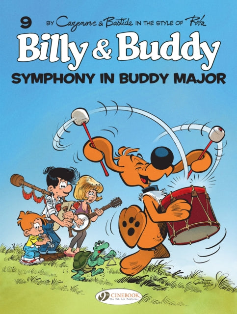 Book cover of: Billy & Buddy Vol 9: Symphony in Buddy Major. By: Christophe Cazenove