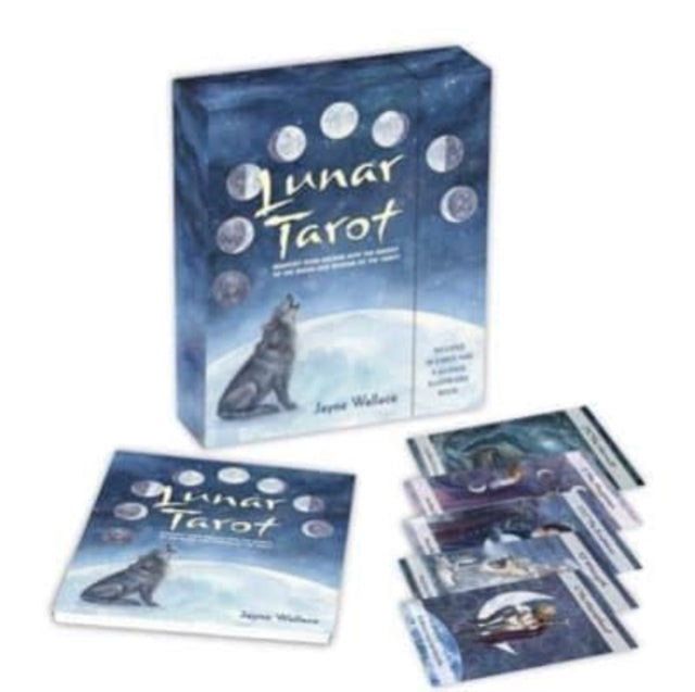 Book cover of: Lunar Tarot. By: Jayne Wallace