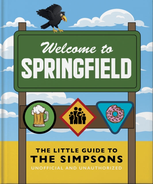 Book cover of: Little Guide to The Simpsons. By: Orange Orange Hippo!