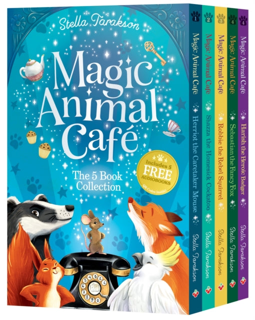 Book cover of: Magic Animal Cafe 5 Book Collection. By: TARAKSON, STELLA
