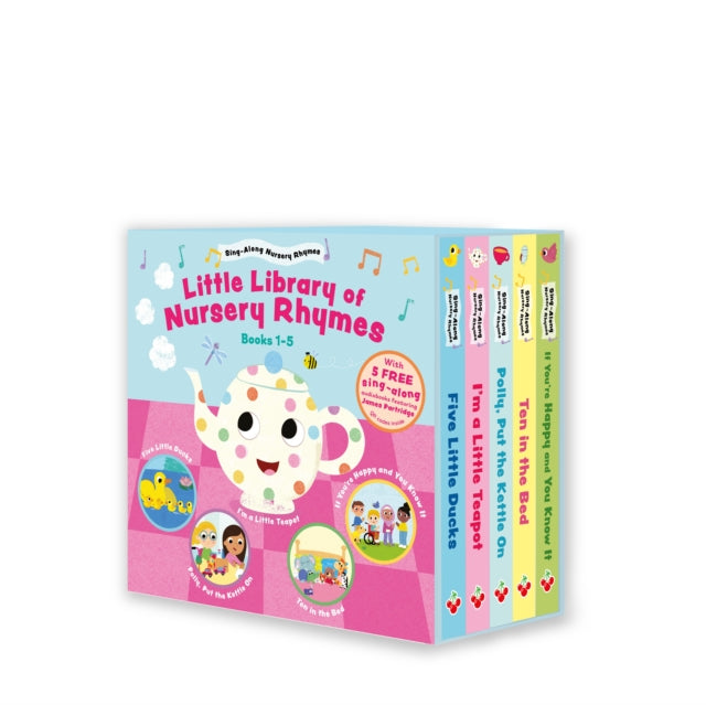 Book cover of: Little Library of Sing-Along Nursery Rhymes (Books 1-5)