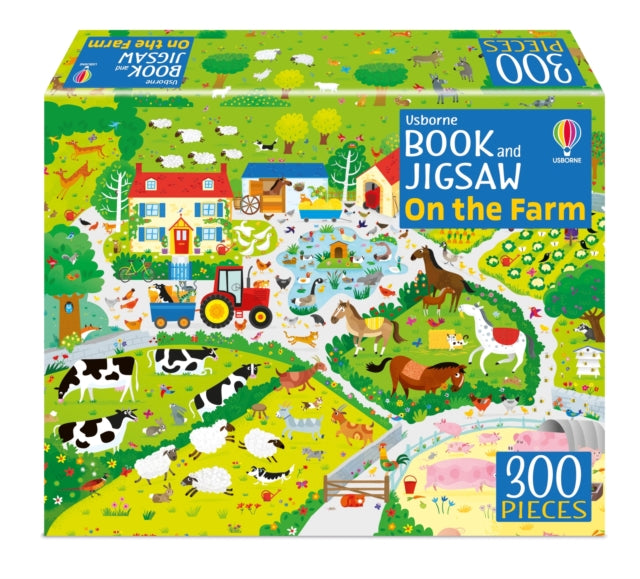 Book cover of: Usborne Book and Jigsaw On the Farm. By: ROBSON, KIRSTEEN