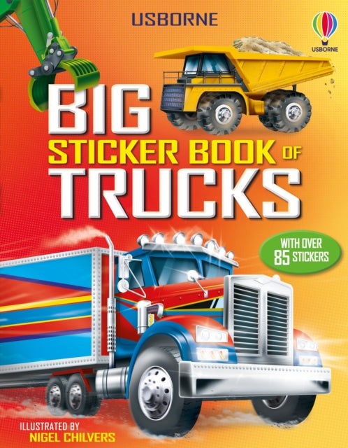 Book cover of: Big Sticker Book of Trucks