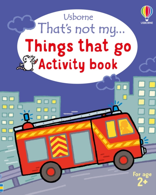 Book cover of: That's not my... Things That Go Activity Book