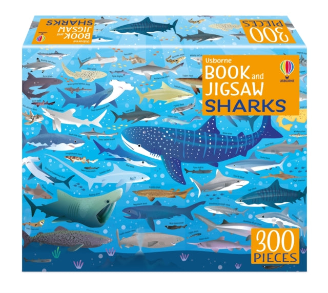 Book cover of: Usborne Book and Jigsaw: Sharks