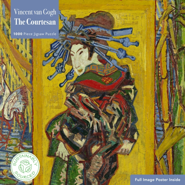 Book cover of: Adult Sustainable Jigsaw Puzzle Vincent van Gogh: The Courtesan