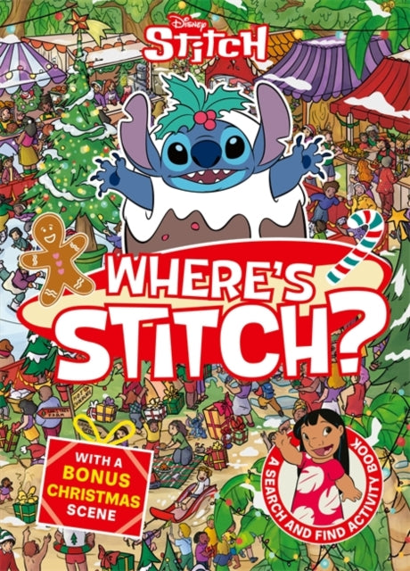Book cover of: Where's Stitch? LIMITED CHRISTMAS EDITION