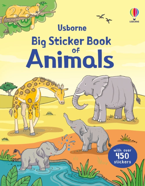 Book cover of: Big Sticker Book of Animals