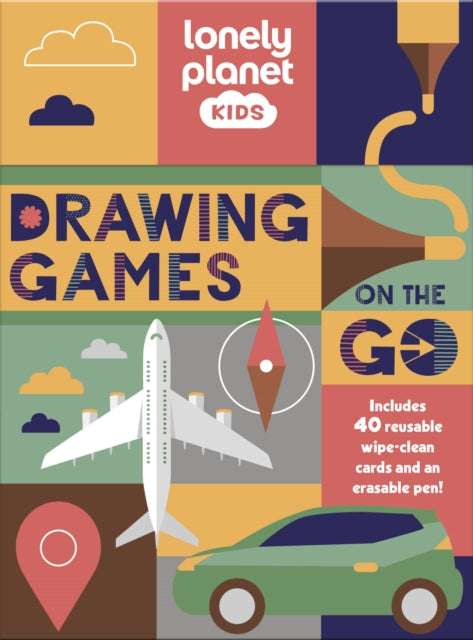 Book cover of: Lonely Planet Kids Drawing Games on the Go. By: Lonely Planet Kids