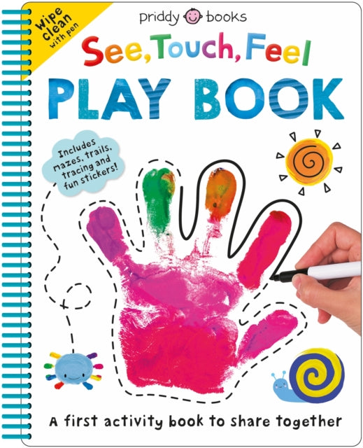 Book cover of: See, Touch, Feel: Play Book. By: Priddy Books