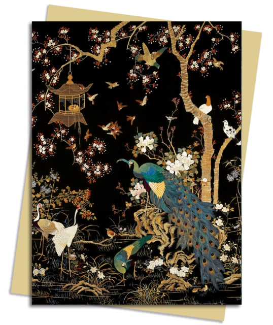 Book cover of: Ashmolean: A Japanese Garden Greeting Card Pack. By: Flame Tree Studio