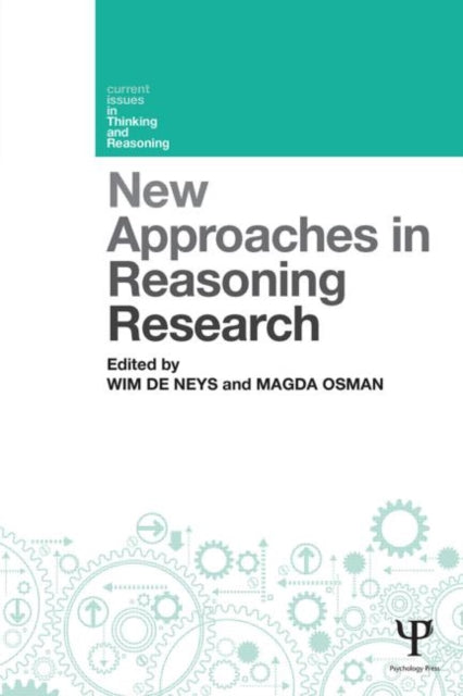 Book cover of: New Approaches in Reasoning Research. By: Wim De Neys