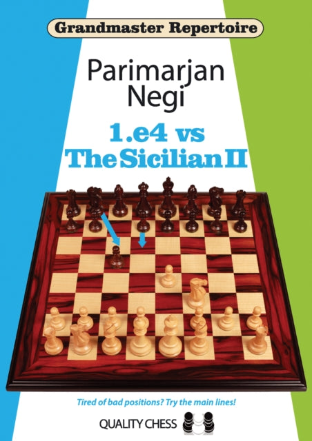 Book cover of: 1.e4 vs the Sicilian II. By: Parimarjan Negi