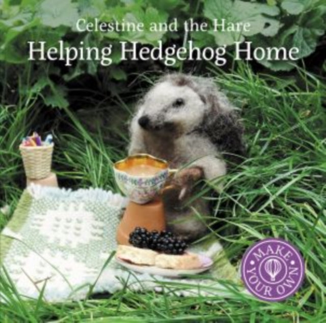 Book cover of: Celestine and the Hare: Helping Hedgehog Home. By: Karin Celestine