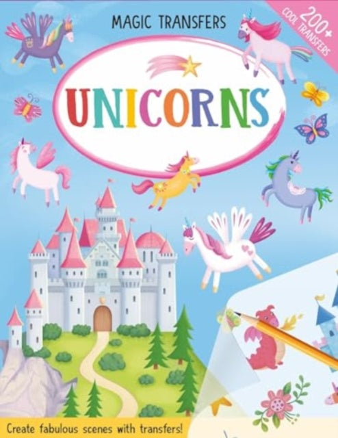 Book cover of: Magic Transfers - Unicorns