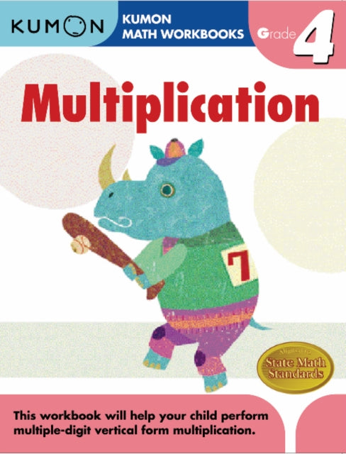 Book cover of: Kumon Grade 4 Multiplication
