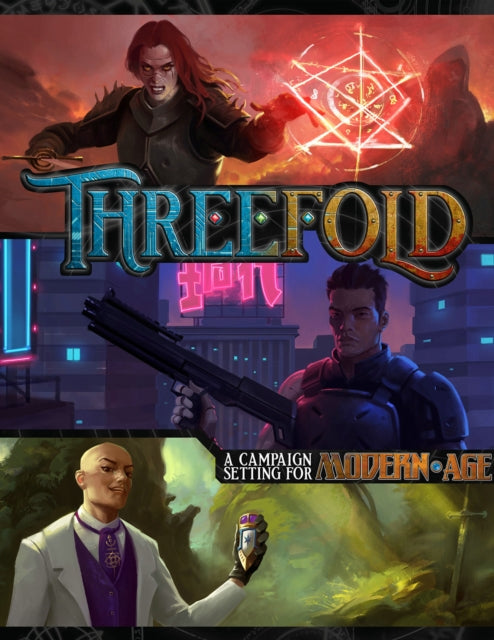 Book cover of: Threefold Core. By: Malcolm Sheppard
