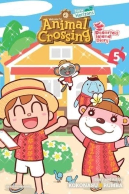 Book cover of: Animal Crossing: New Horizons, Vol. 5. By: KOKONASU RUMBA