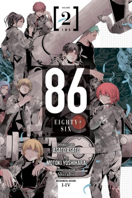 Book cover of: 86--EIGHTY-SIX, Vol. 2 (manga). By: 安里アサト