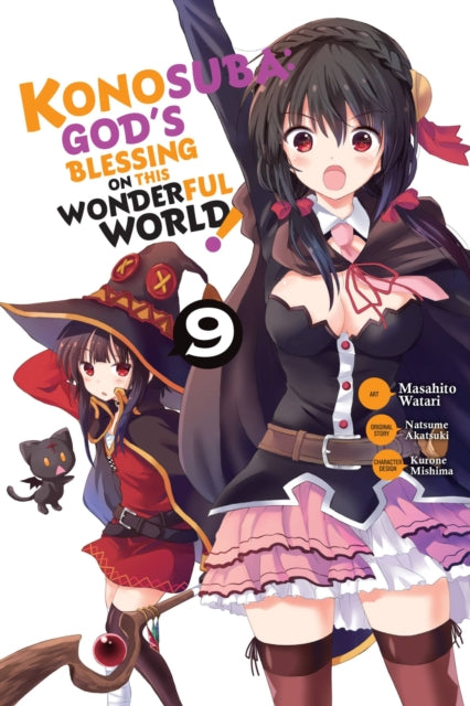 Book cover of: Konosuba: God's Blessing on This Wonderful World!, Vol. 9 (manga). By: 暁なつめ