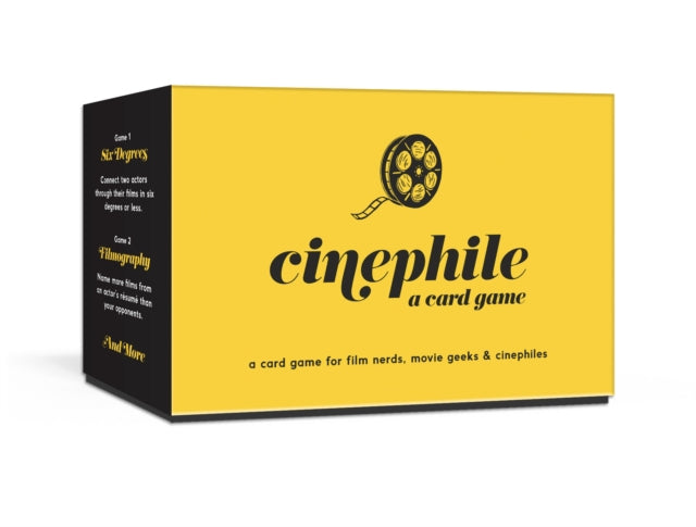 Book cover of: Cinephile: A Card Game. By: Cory Everett