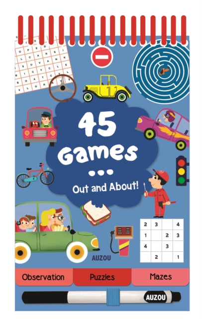 Book cover of: 45 Games... Out and About