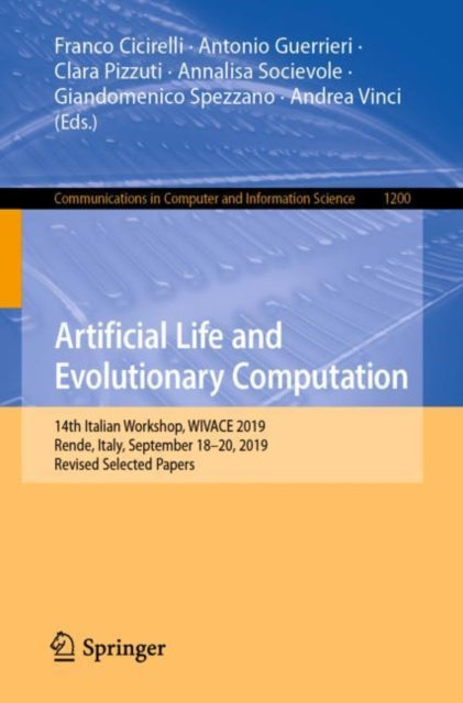 Book cover of: Artificial Life and Evolutionary Computation. By: Franco Cicirelli