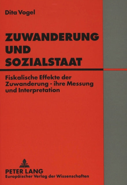 Book cover of: Zuwanderung und Sozialstaat