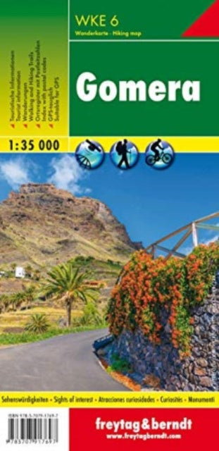 Book cover of: Gomera Hiking + Leisure Map 1:50 000