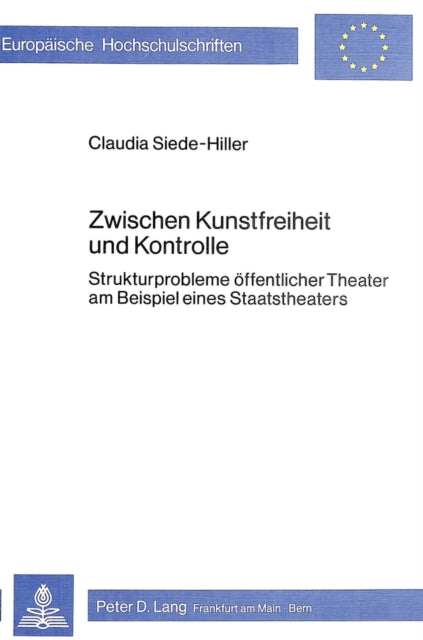 Book cover of: Zwischen Kunstfreiheit und Kontrolle
