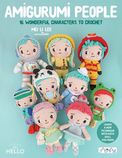 Book cover of: Amigurumi People. By: Lee Mei Li