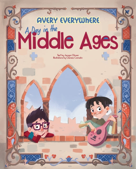 Book cover of: Day in the Middle Ages. By: Corradin OLIVIERI