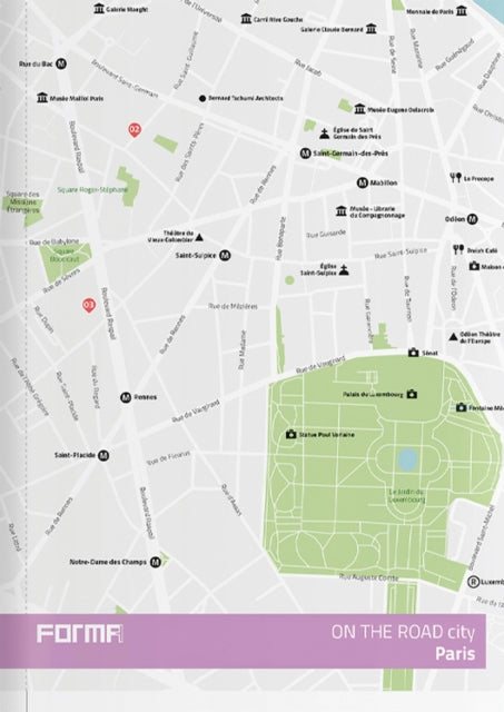 Book cover of: Paris: On the Road Architecture Guides. By: RASENTI