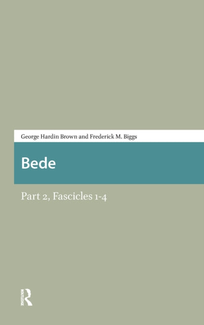 Book cover of: Bede. By: George Hardin Brown