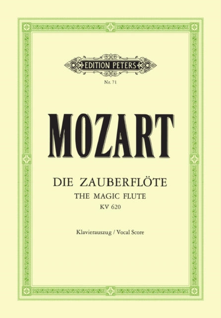 Book cover of: Magic Flute. By: Mozart, Wolfgang Amadeus, Schikaneder, Emanuel