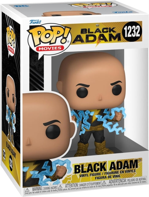 POP MOVIES BLACK ADAM W/GLOW CHASE