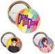 Book cover of: Dan Da Dan Momo & Okarun 3 Badge Pack