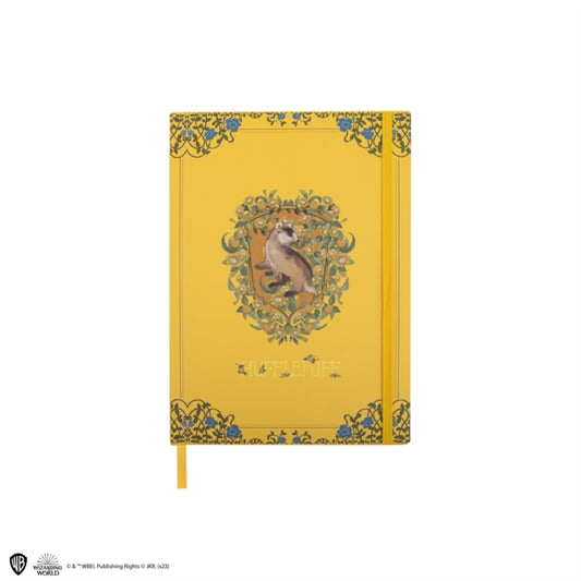 Book cover of: Deluxe Notebook Magical World Hufflepuff