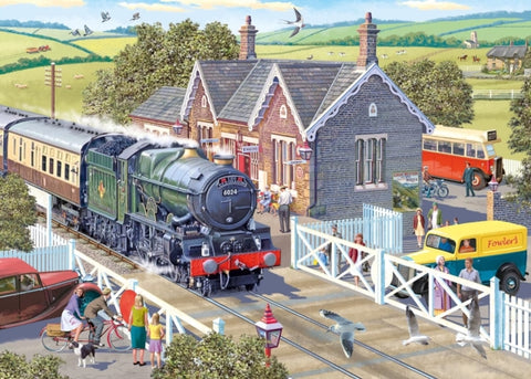 Jigsaw 1000 Piece - Village Station (L)