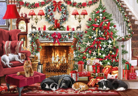 Jigsaw 500 Piece - Around The Tree (L)