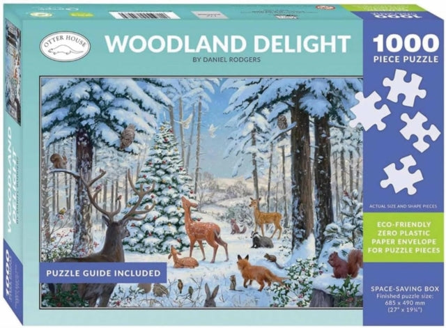 Book cover of: Jigsaw 1000 Piece - Woodland Delight (L)