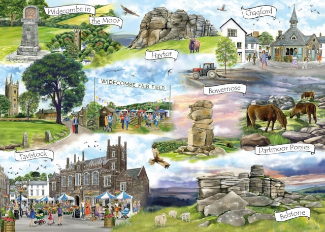 Book cover of: Jigsaw 1000 Piece - Dartmoor (L)