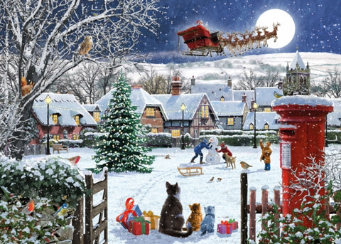 Jigsaw 1000 Piece - Santa'S Visit (L)