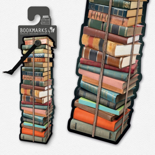 Book cover of: Academia Bookmarks - Pile Of Books