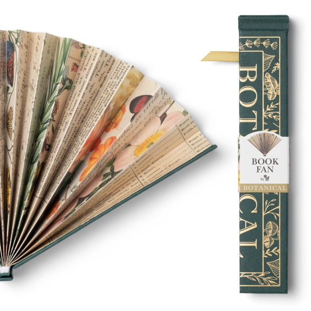 Book Fan - Botanical